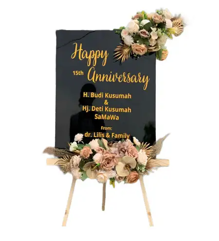 Papan Bunga Akrilik Gemuruh